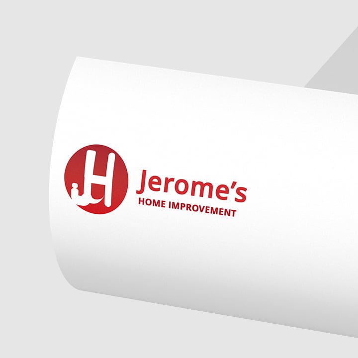 Our Work Logo Design Jeromes Home Improvement